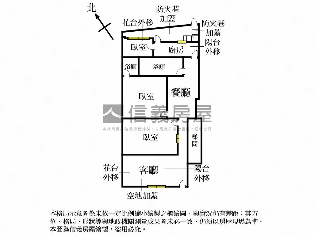 稀有挑高一樓˙停車方便房屋室內格局與周邊環境