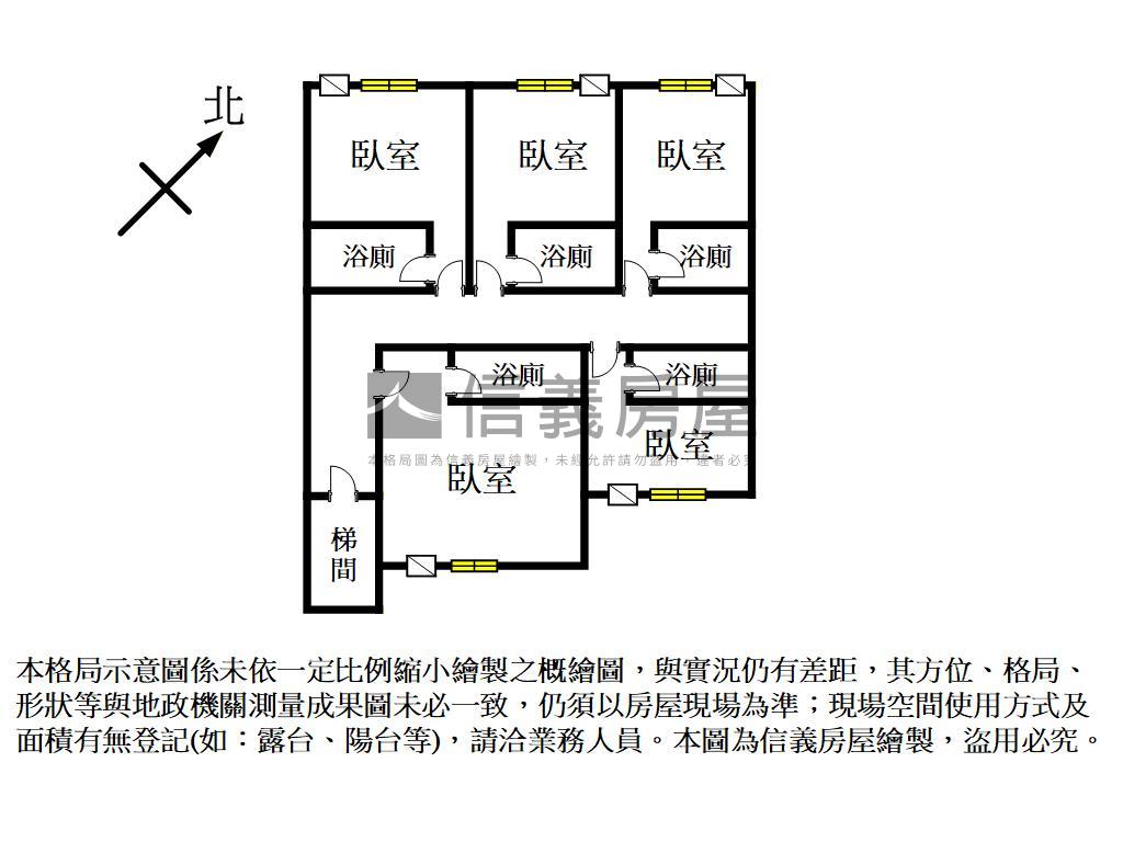 收租５套房適合投資置產房屋室內格局與周邊環境