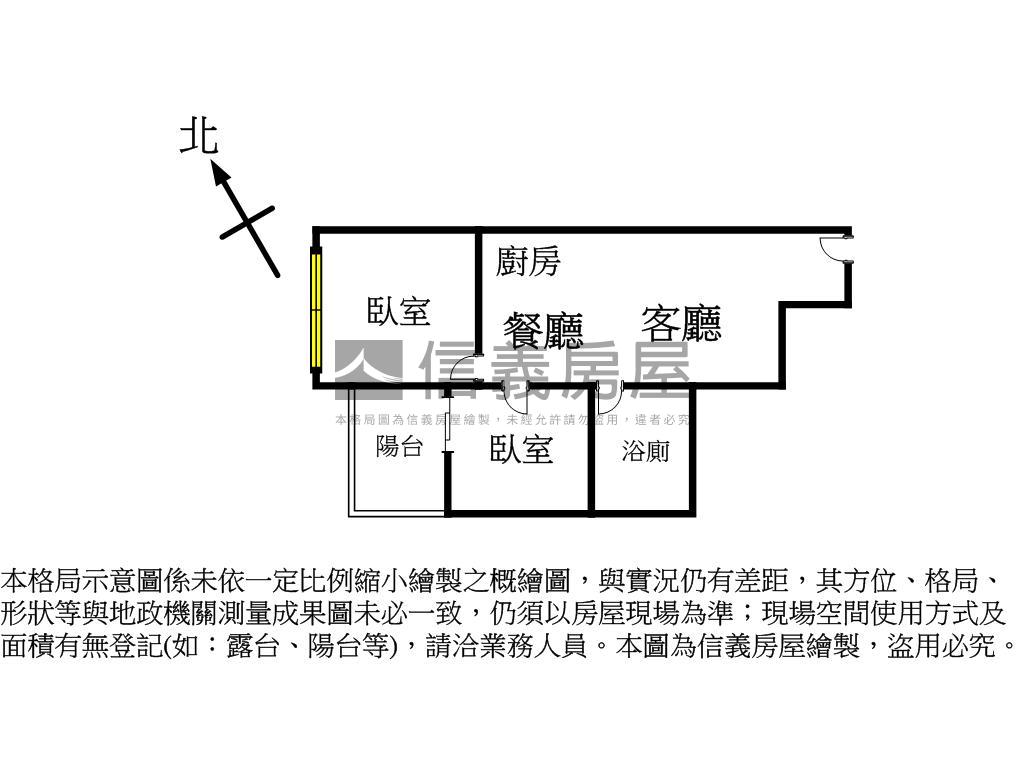ＶＶＳ１稀有兩房裝潢戶房屋室內格局與周邊環境