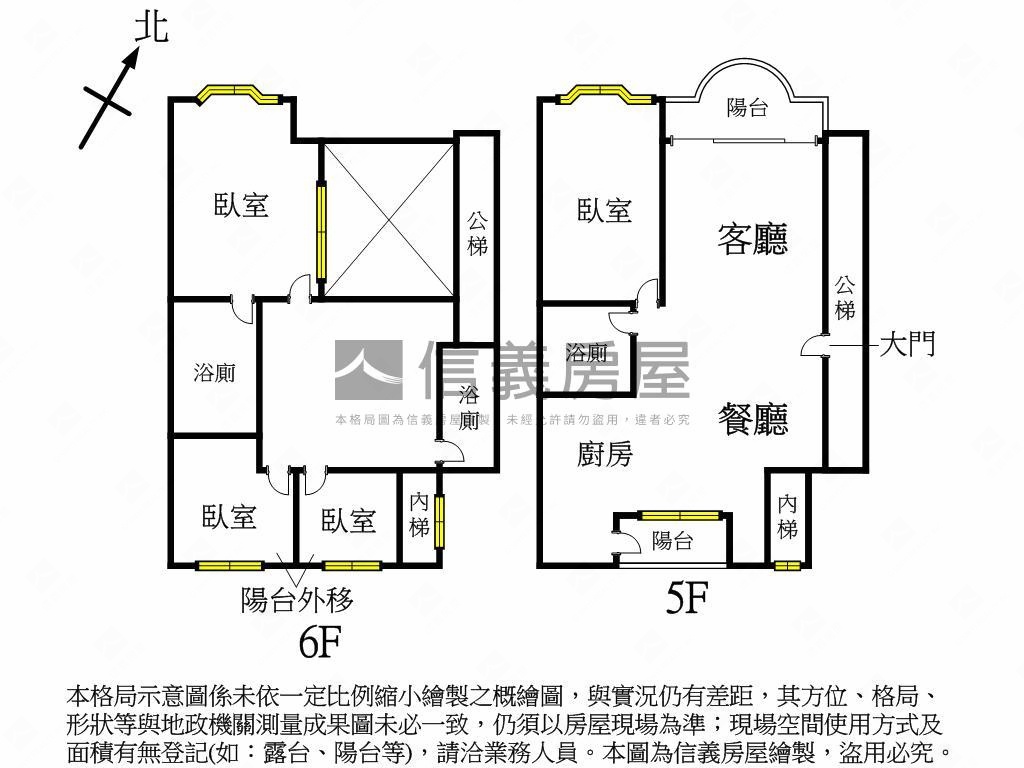 伯爵七代．樓中樓房屋室內格局與周邊環境