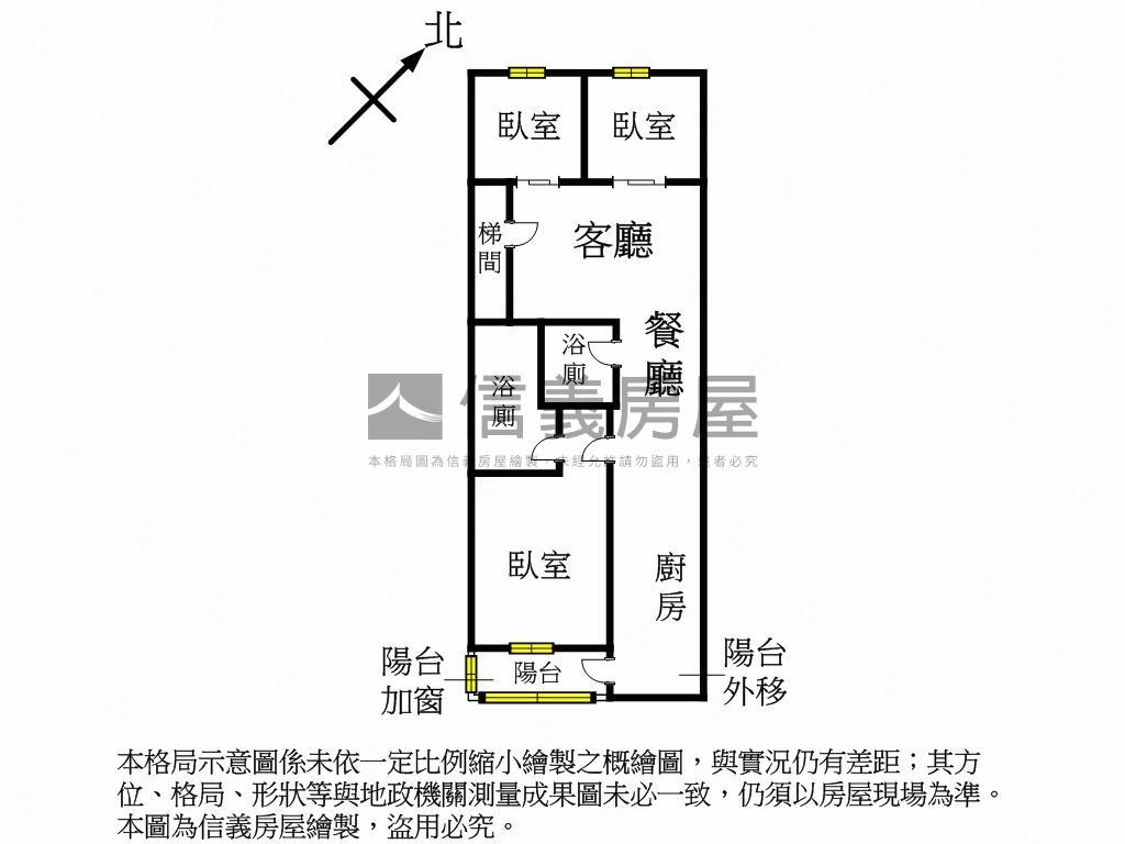 新接！中港溫馨２樓美寓房屋室內格局與周邊環境