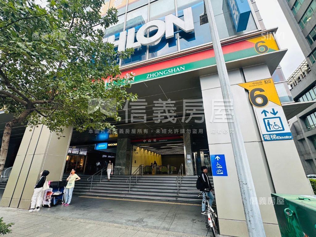 中山站時尚衣蝶邊間露臺房屋室內格局與周邊環境