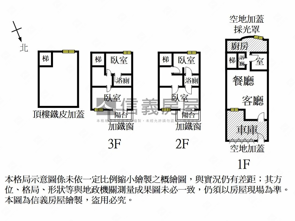 獨立大地坪透天！看這間！房屋室內格局與周邊環境