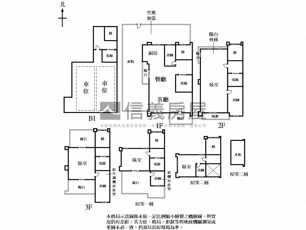 百坪大土地電梯別墅房屋室內格局與周邊環境