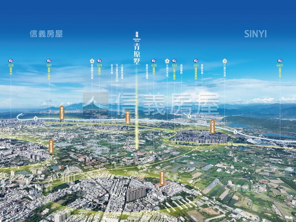 堃暘青原墅房屋室內格局與周邊環境