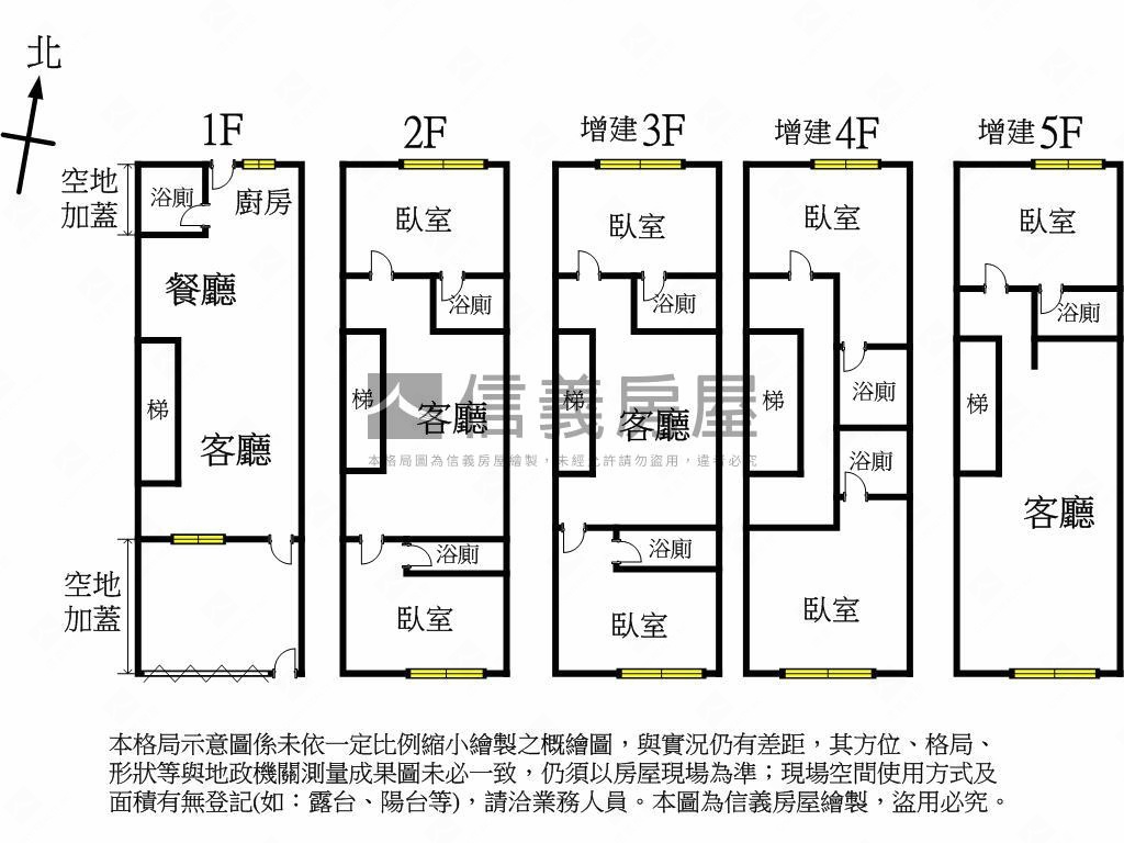 重慶傳家美妝透天房屋室內格局與周邊環境