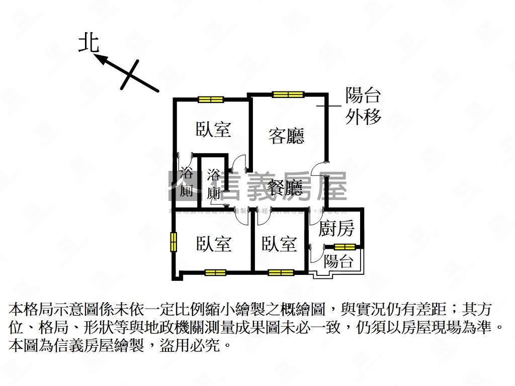 專任面中庭採光佳三房車位房屋室內格局與周邊環境
