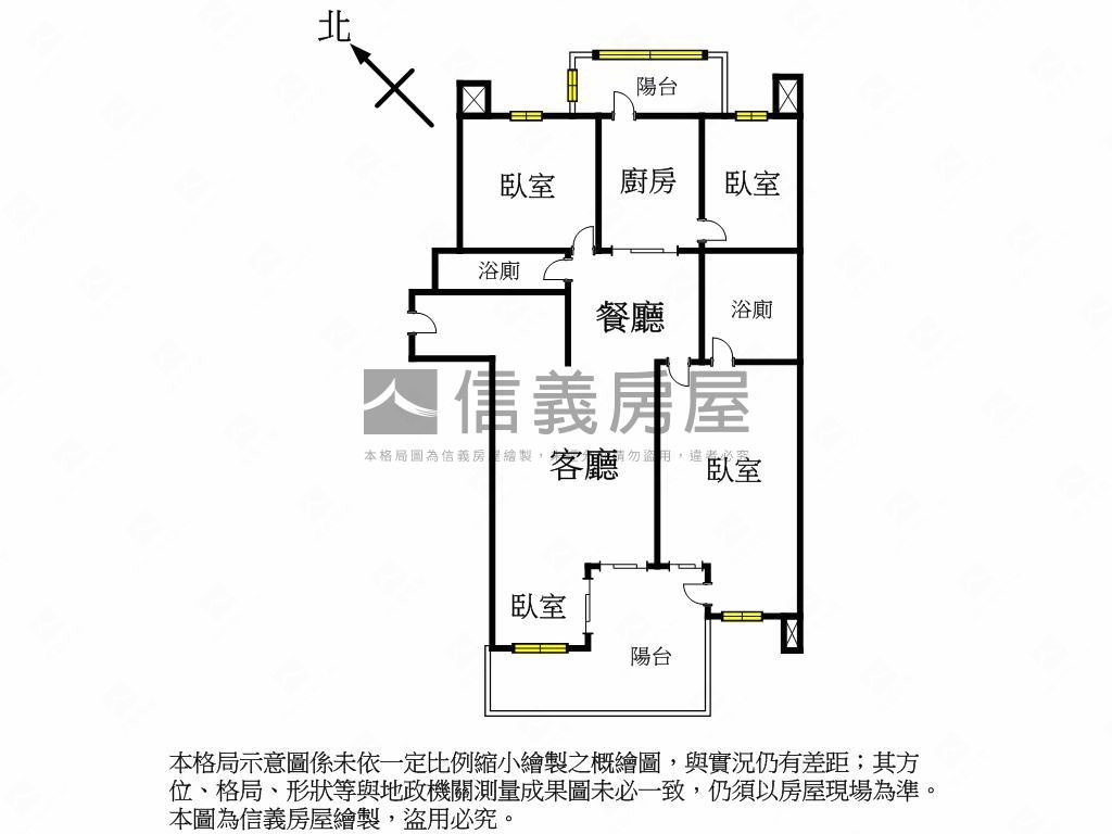 專任．台北灣綠景大戶房屋室內格局與周邊環境