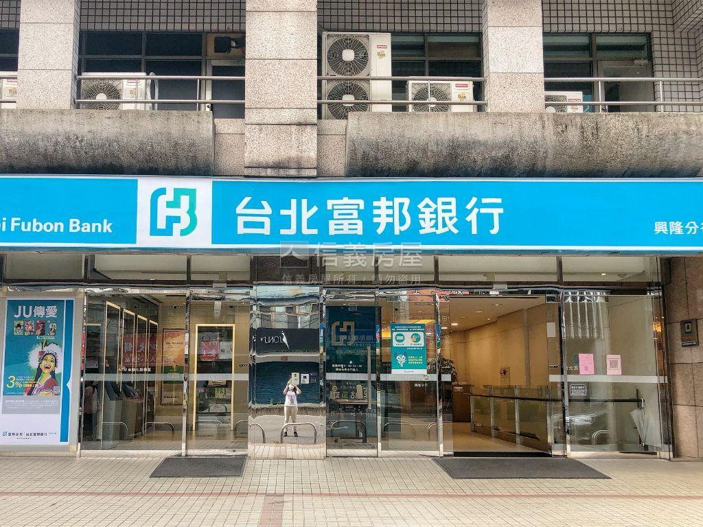 興隆路商圈收租幸福店面房屋室內格局與周邊環境