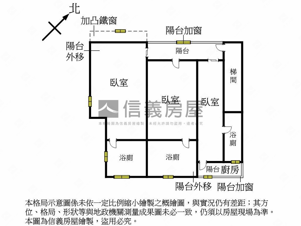 稀有！金龍國小美妝２樓房屋室內格局與周邊環境