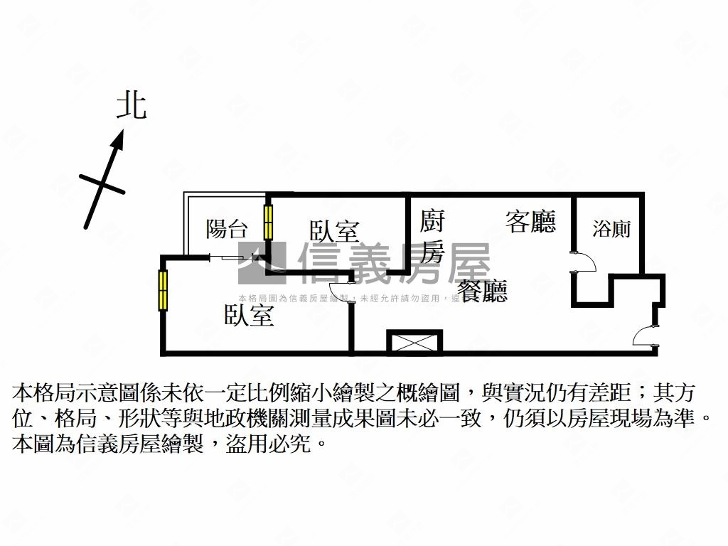 藝文高妍植ＦＵＮ高樓兩房房屋室內格局與周邊環境