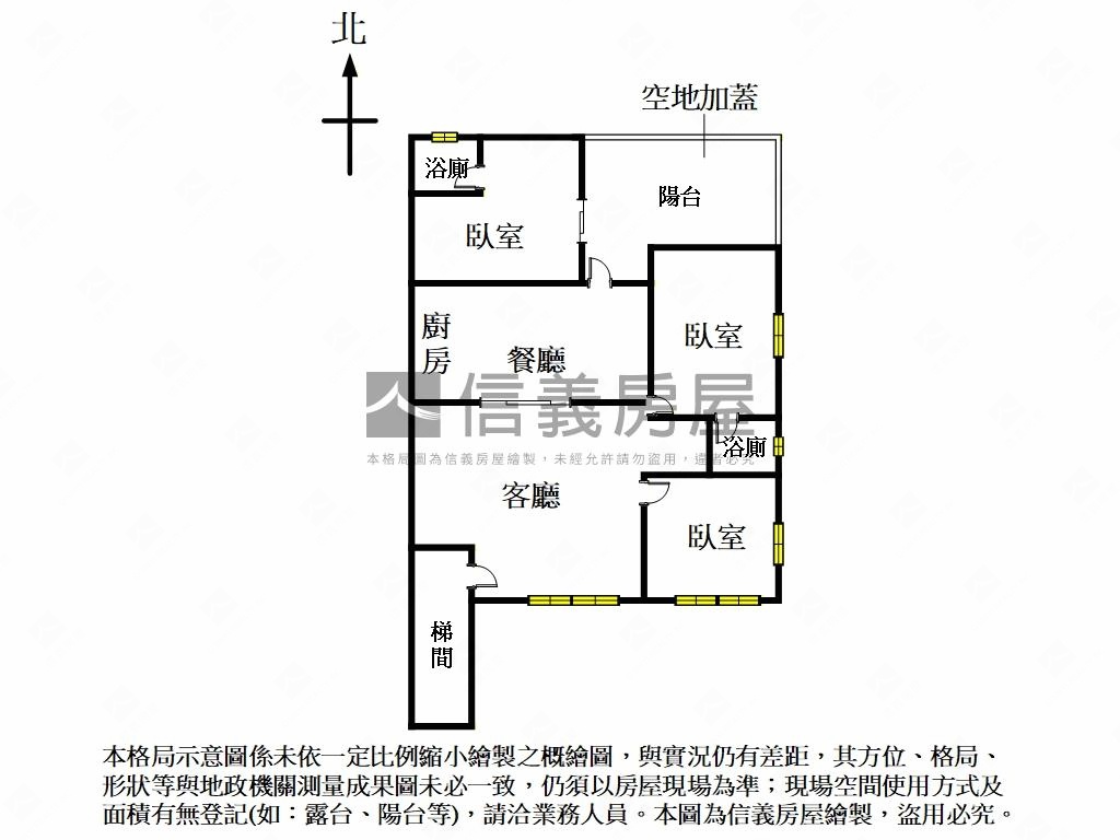 附中捷運住四美居房屋室內格局與周邊環境