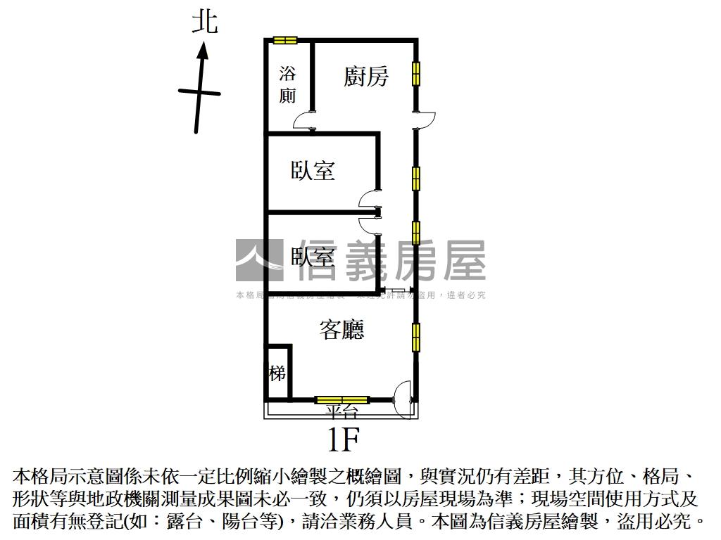 士林稀有邊間低總價一樓房屋室內格局與周邊環境