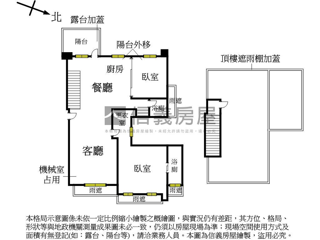 正面綠景木柵捷運美宅房屋室內格局與周邊環境
