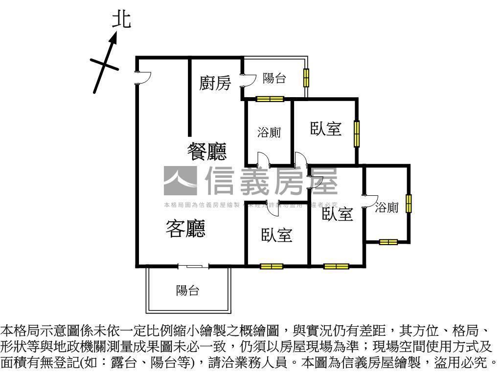 總太高樓裝潢三房平面車位房屋室內格局與周邊環境