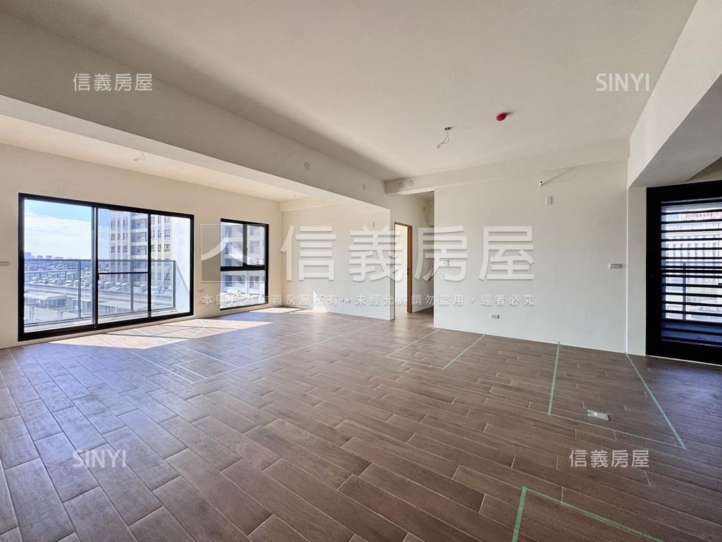 白京松玥三房併排雙平車房屋室內格局與周邊環境