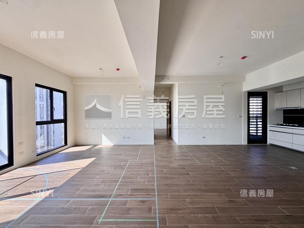 白京松玥三房併排雙平車房屋室內格局與周邊環境