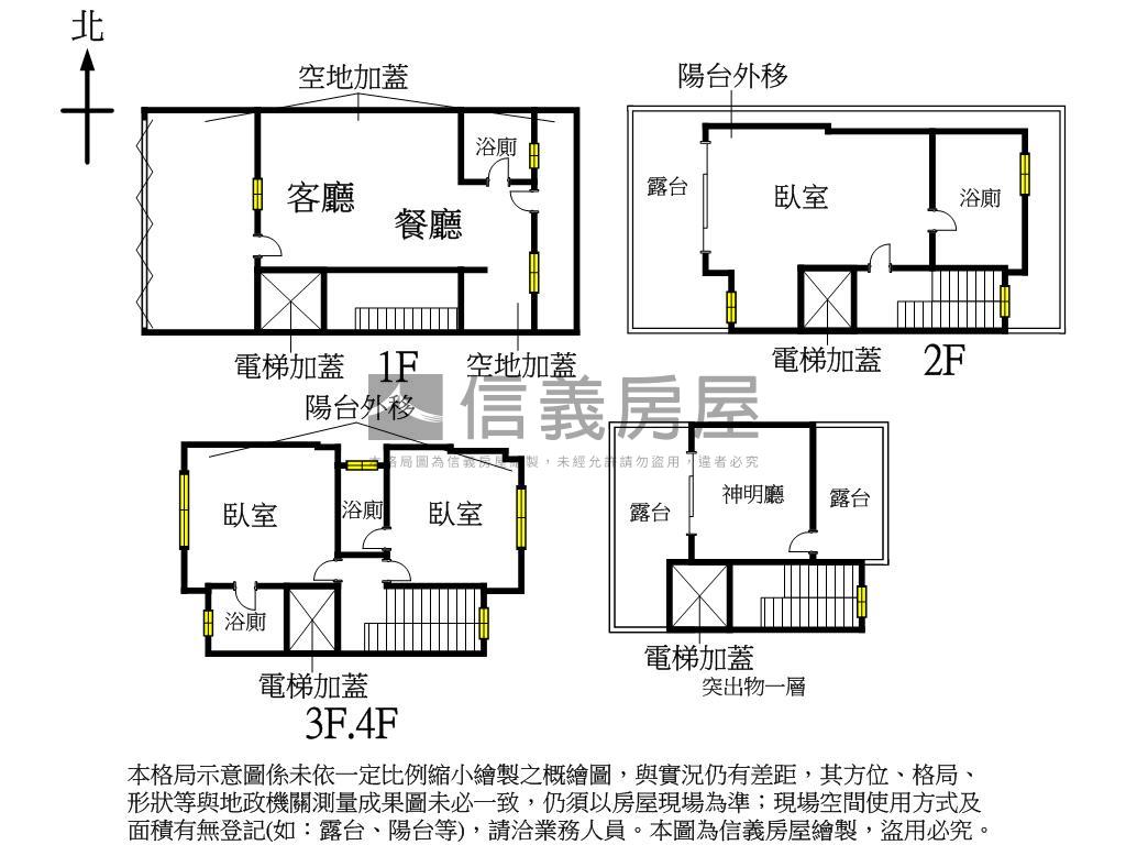 七米面寬全新別墅房屋室內格局與周邊環境