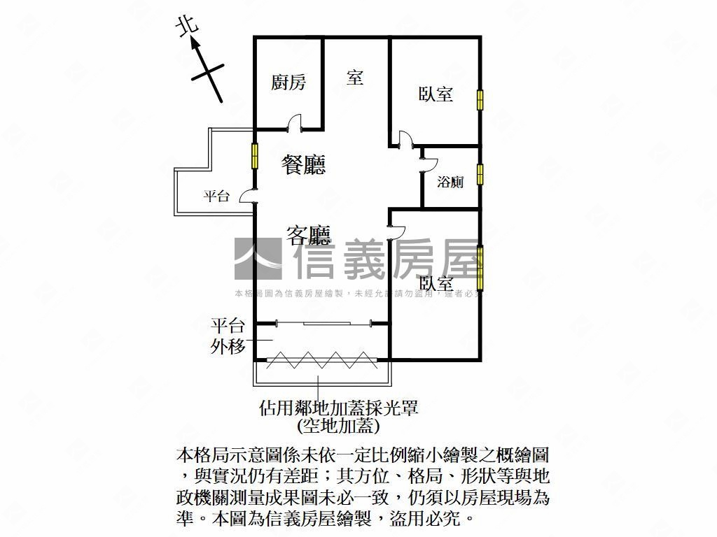 稀有近中路重劃區店面房屋室內格局與周邊環境