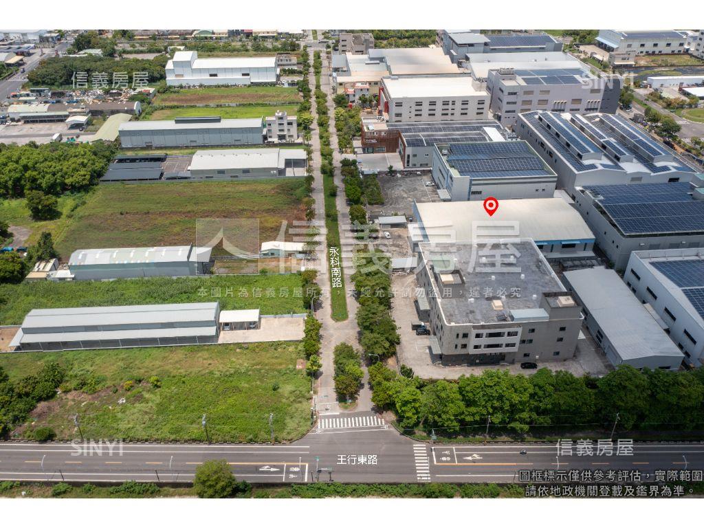 台南永康科工區廠房房屋室內格局與周邊環境