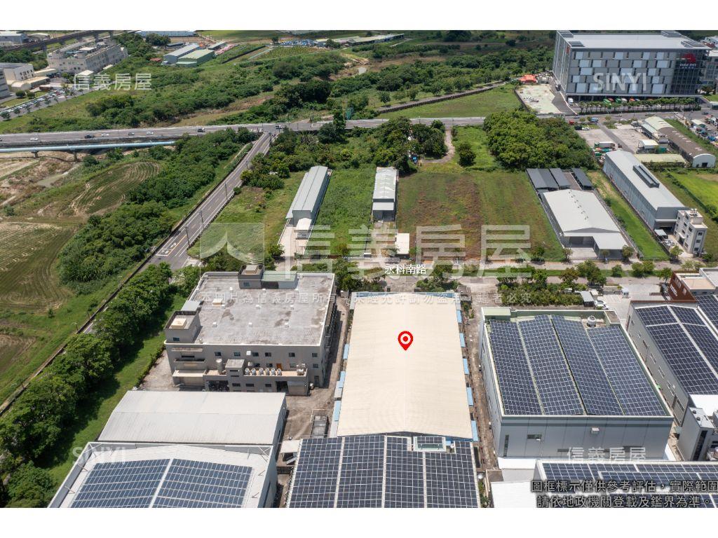 台南永康科工區廠房房屋室內格局與周邊環境