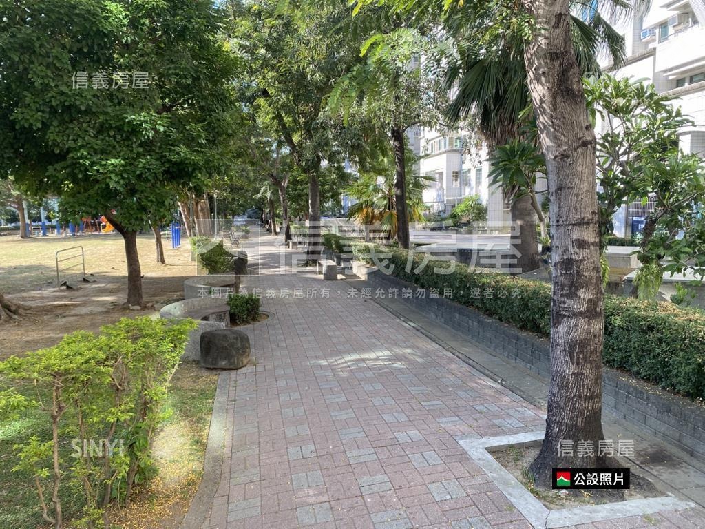 長榮面中庭高樓三房平車房屋室內格局與周邊環境