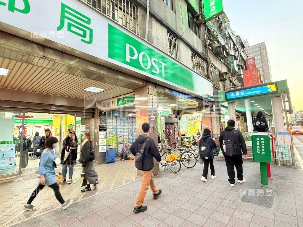 正忠孝東永春捷運人潮金店房屋室內格局與周邊環境