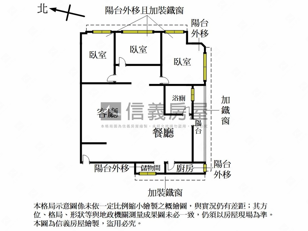 專任稀有長泰街電梯三房房屋室內格局與周邊環境
