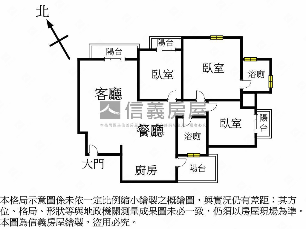 近康乃爾精美三房附平車房屋室內格局與周邊環境