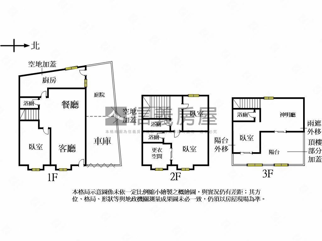 近彰化市大面寬花園別墅房屋室內格局與周邊環境