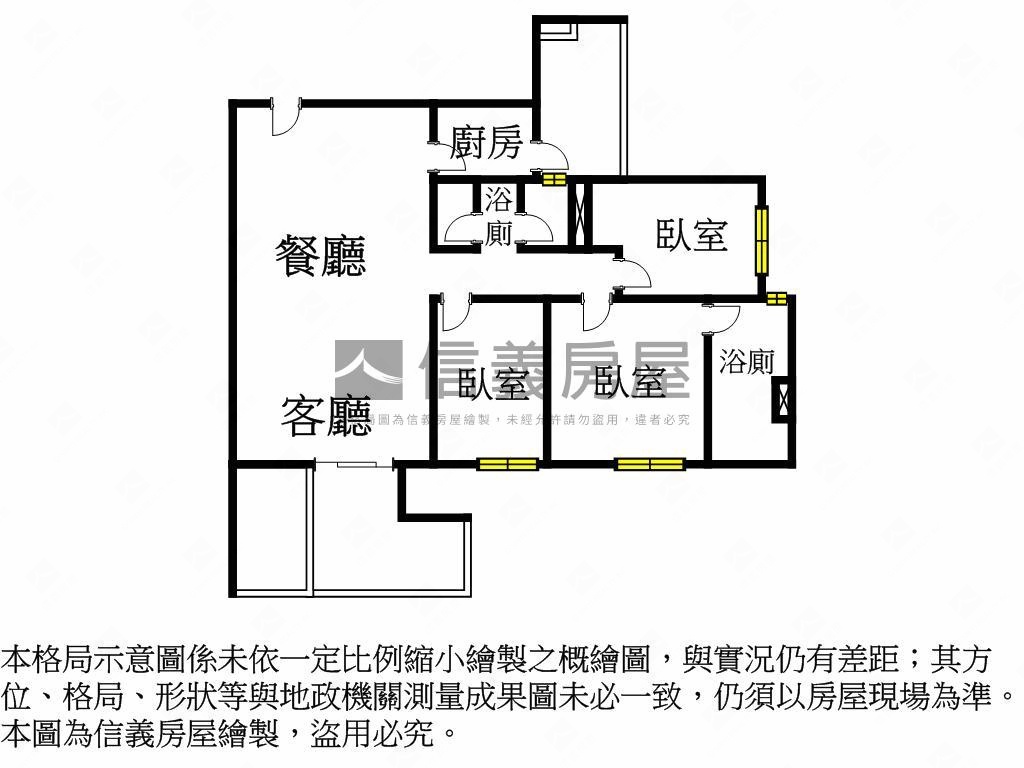 美景國泰頤河Ａ２－１１房屋室內格局與周邊環境