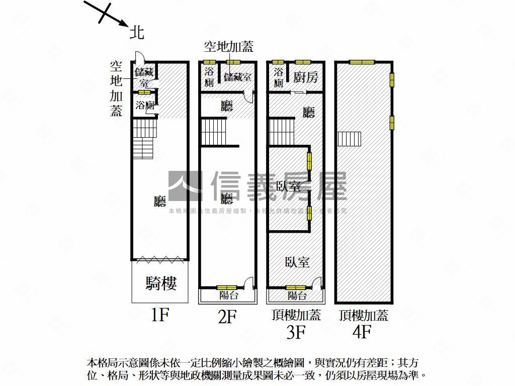 新堀江商圈潮流金店面房屋室內格局與周邊環境
