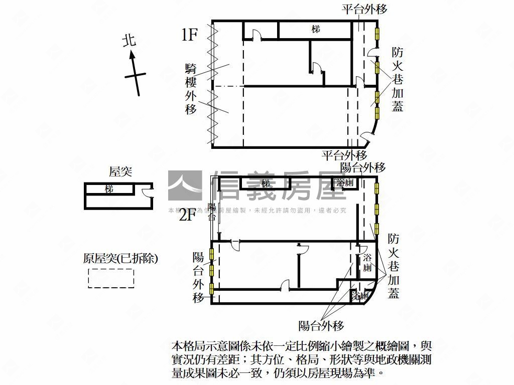 力行街雙面寬廠房房屋室內格局與周邊環境