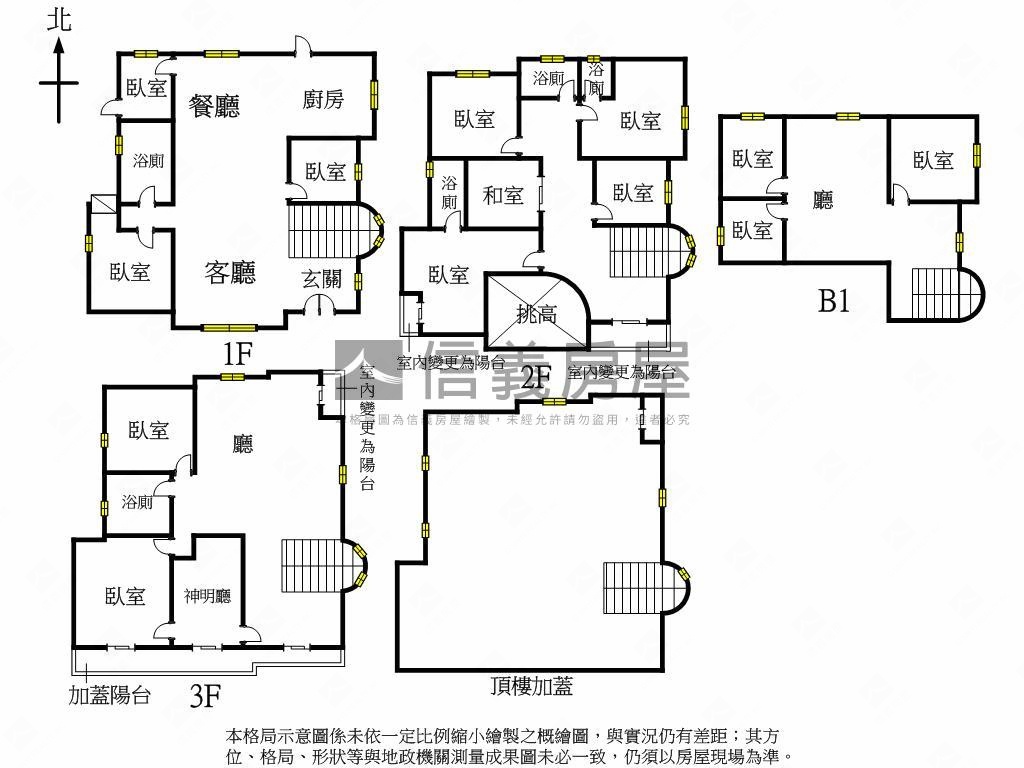 彰化員林。獨棟美別墅房屋室內格局與周邊環境