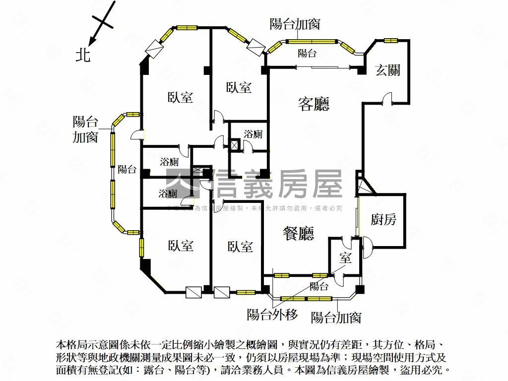 天母綠景大戶帶車位房屋室內格局與周邊環境