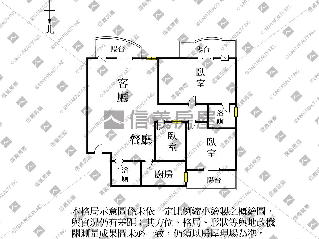 安平採光邊間美居三房車位房屋室內格局與周邊環境