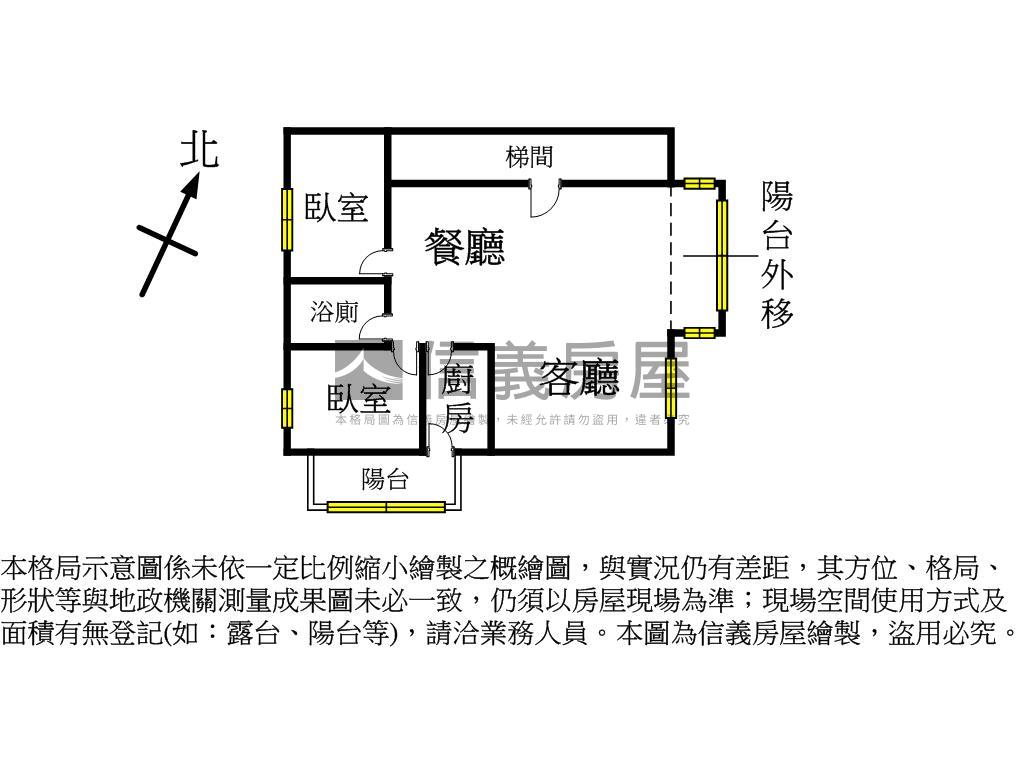 免整理入住的兩房美宅房屋室內格局與周邊環境