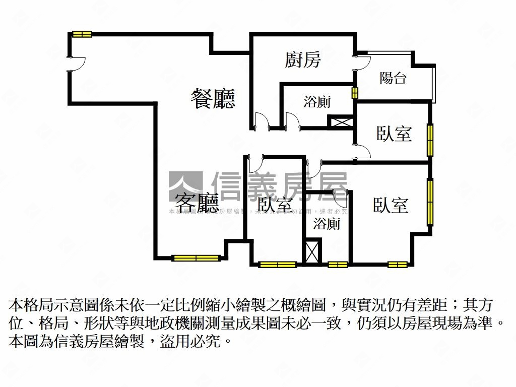 ＷＨＯＵＳＥ第Ａ棟三房房屋室內格局與周邊環境