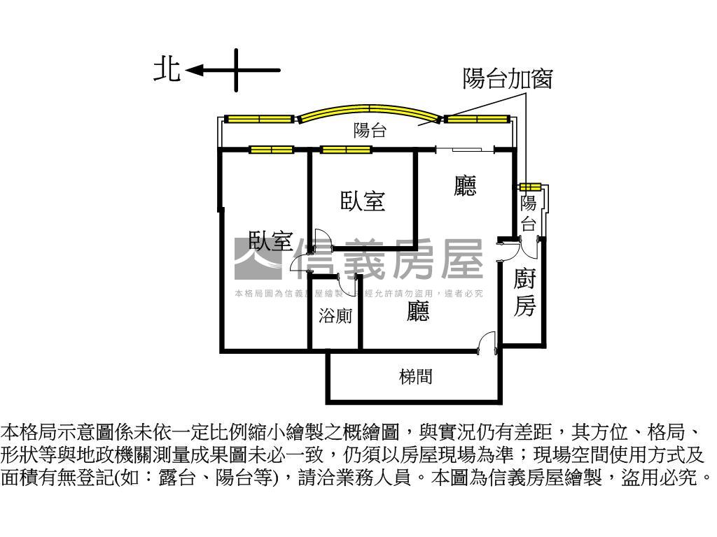 經典阿爾卑斯稀有電梯兩房房屋室內格局與周邊環境