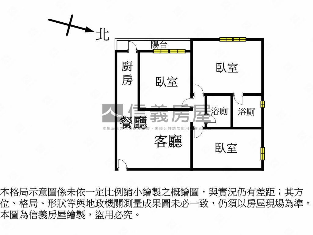 近文創園區低總價三房房屋室內格局與周邊環境