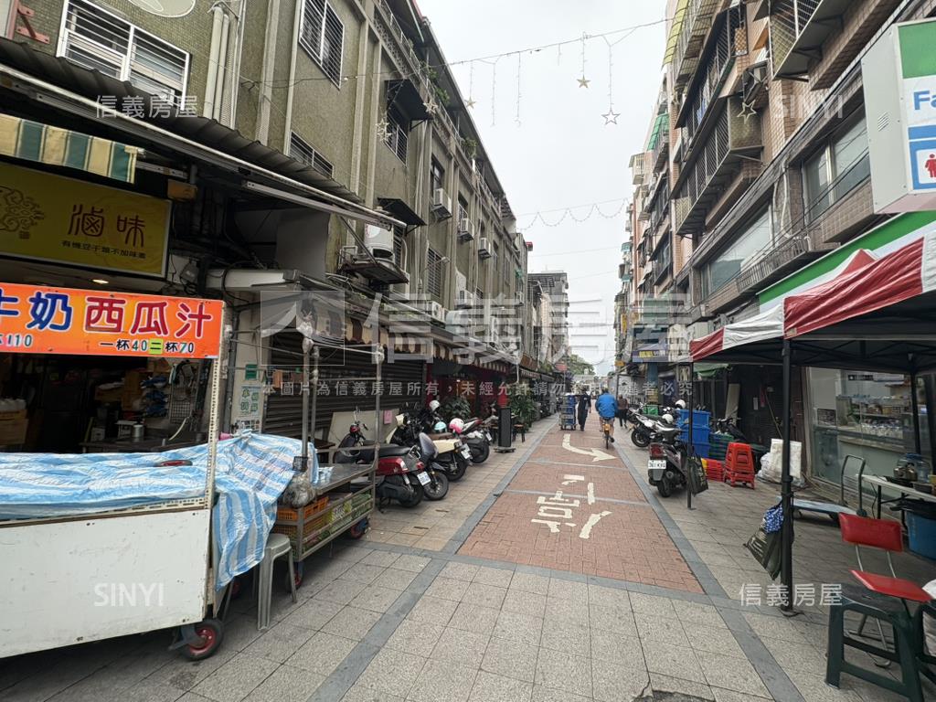 獨立地號新莊廟街店面房屋室內格局與周邊環境