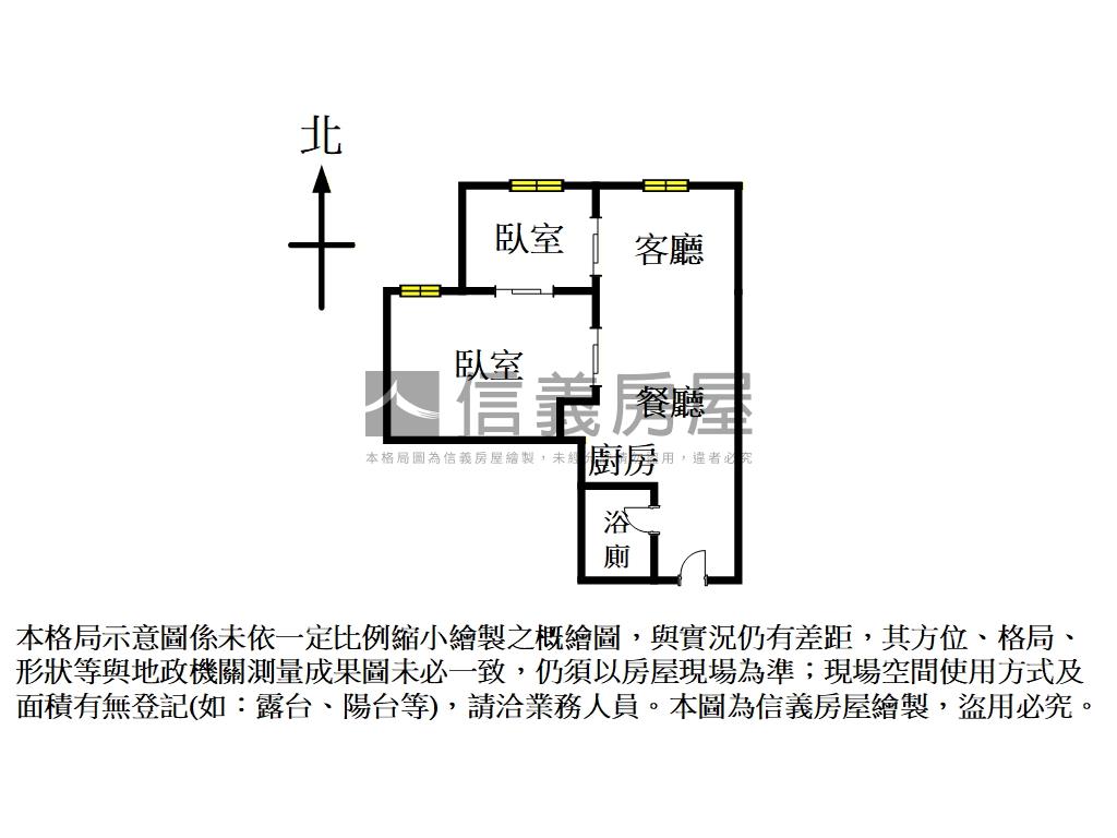 台北人次高樓兩房車位房屋室內格局與周邊環境