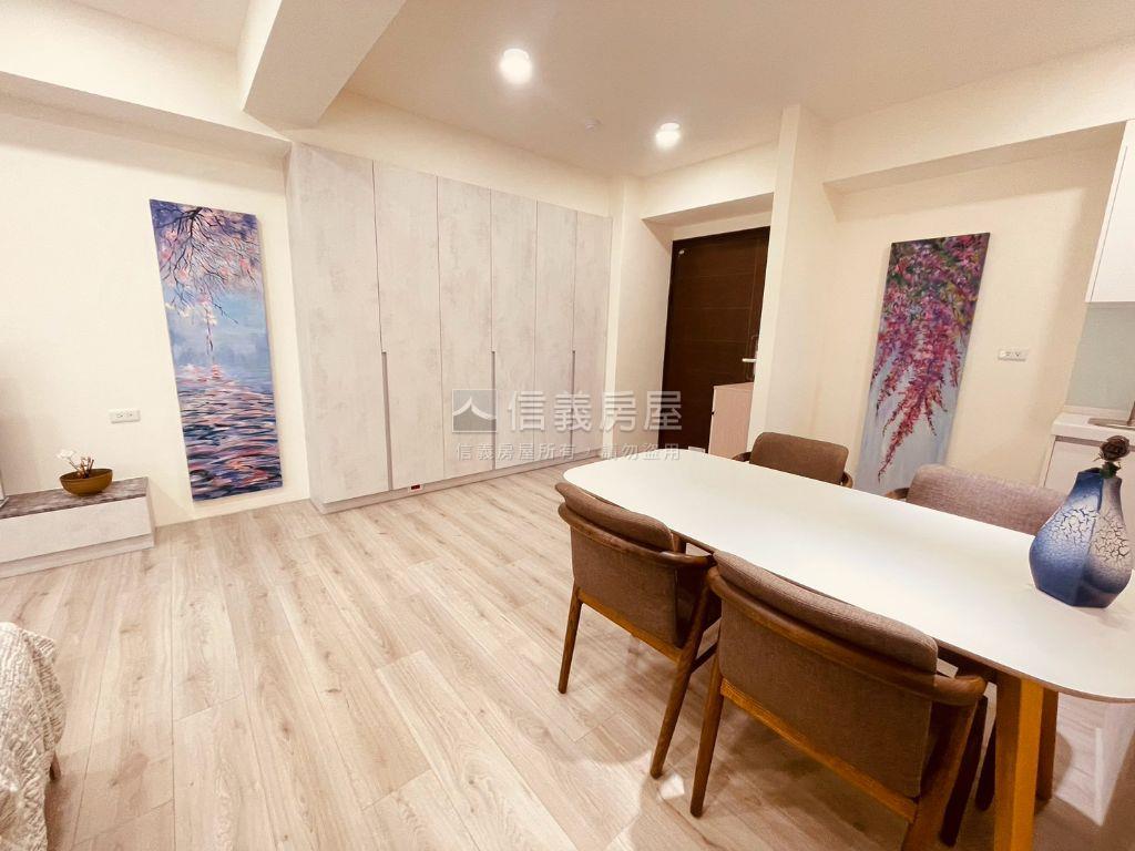 近中興大學鼎義國圖館二房房屋室內格局與周邊環境