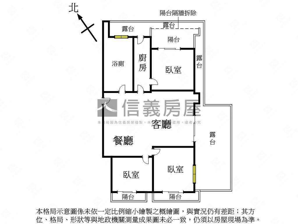 捷運陽明‧今澄美景房屋室內格局與周邊環境