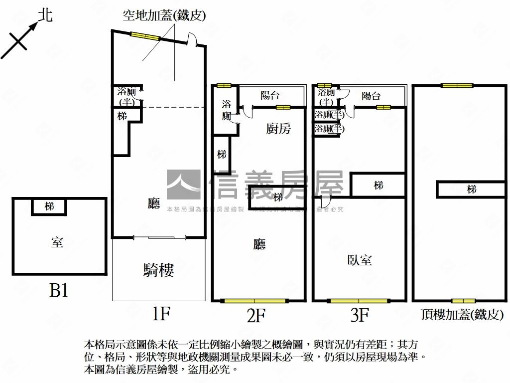 【透天】華夏路正路金店房屋室內格局與周邊環境