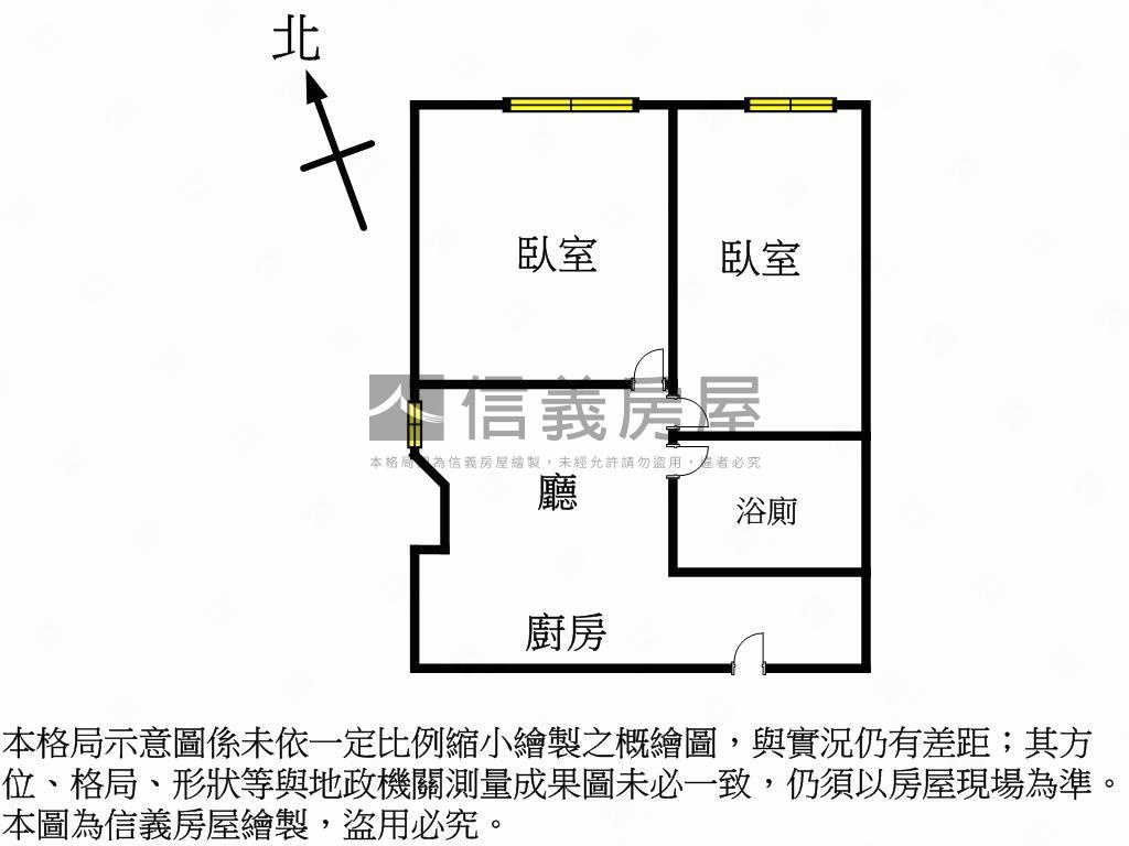 近文化中心學區兩房溫馨宅房屋室內格局與周邊環境