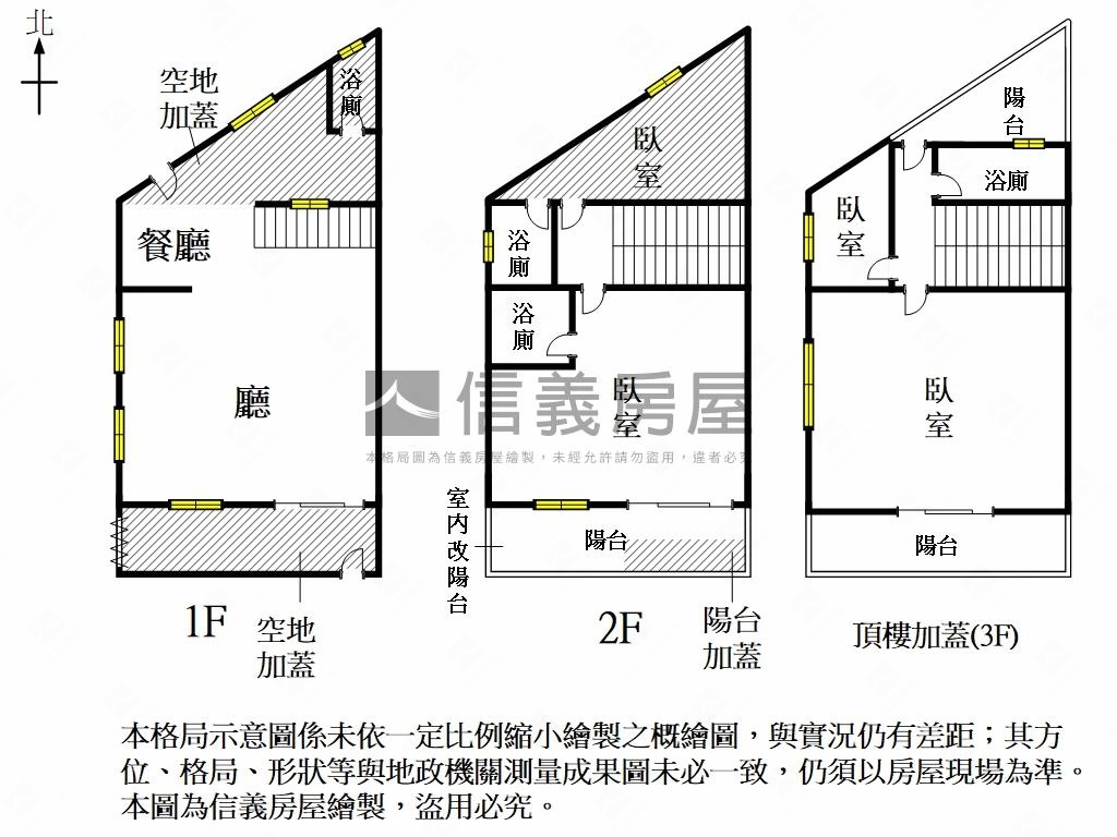 中華南路美叮噹邊間透天房屋室內格局與周邊環境