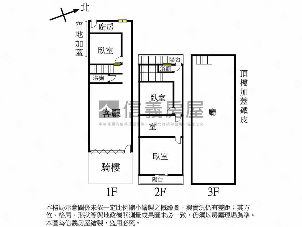 好來一街臨路透天房屋室內格局與周邊環境
