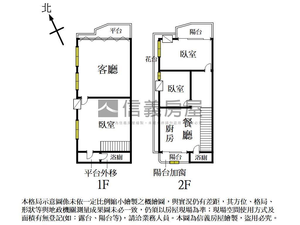 近彰化銀行邊間賺錢樓店房屋室內格局與周邊環境