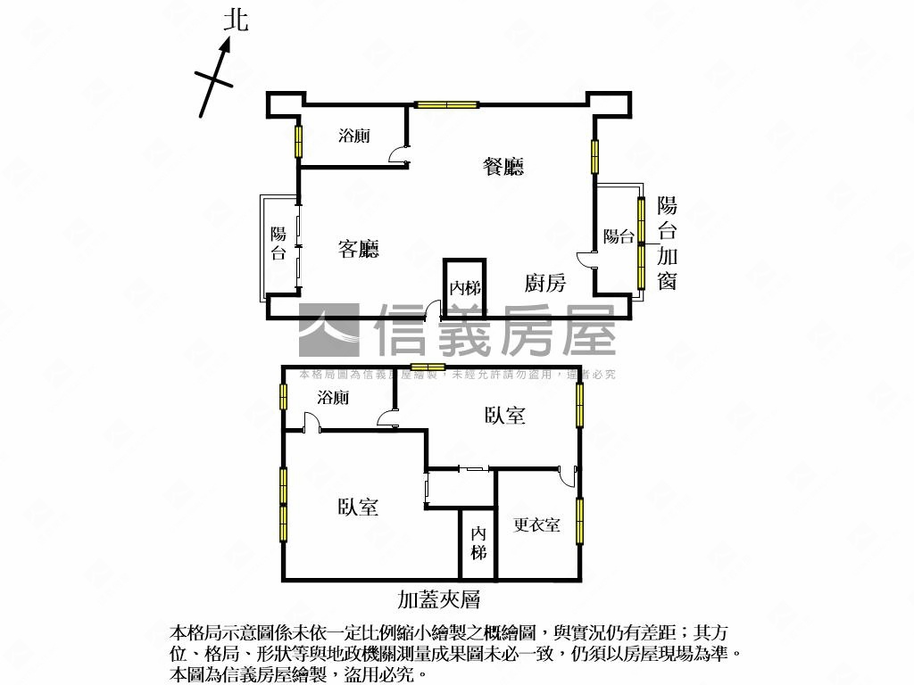 天墅《Ｈ》望１０１美景屋房屋室內格局與周邊環境